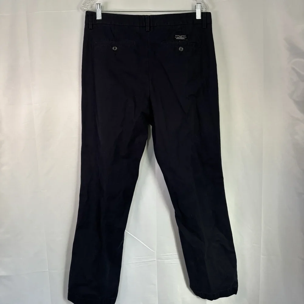 Banana‎ Republic Men's Aiden Fit Cotton Chino Pants Navy 33x32